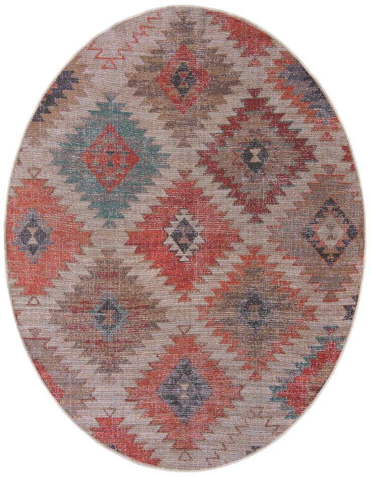 Detail image of 7' 10 x 7' 10 Washable Sisu Round Rug
