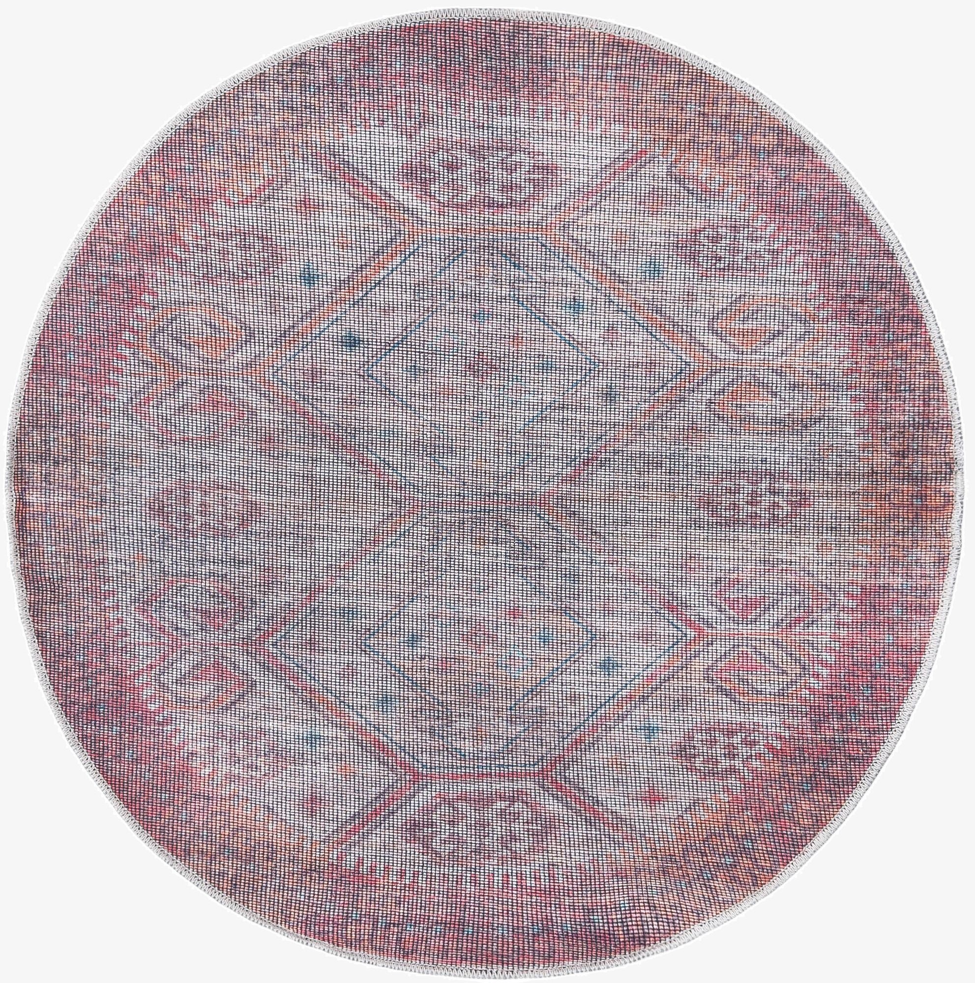 Primary image 4' x 4'  Washable Sisu Round Rug