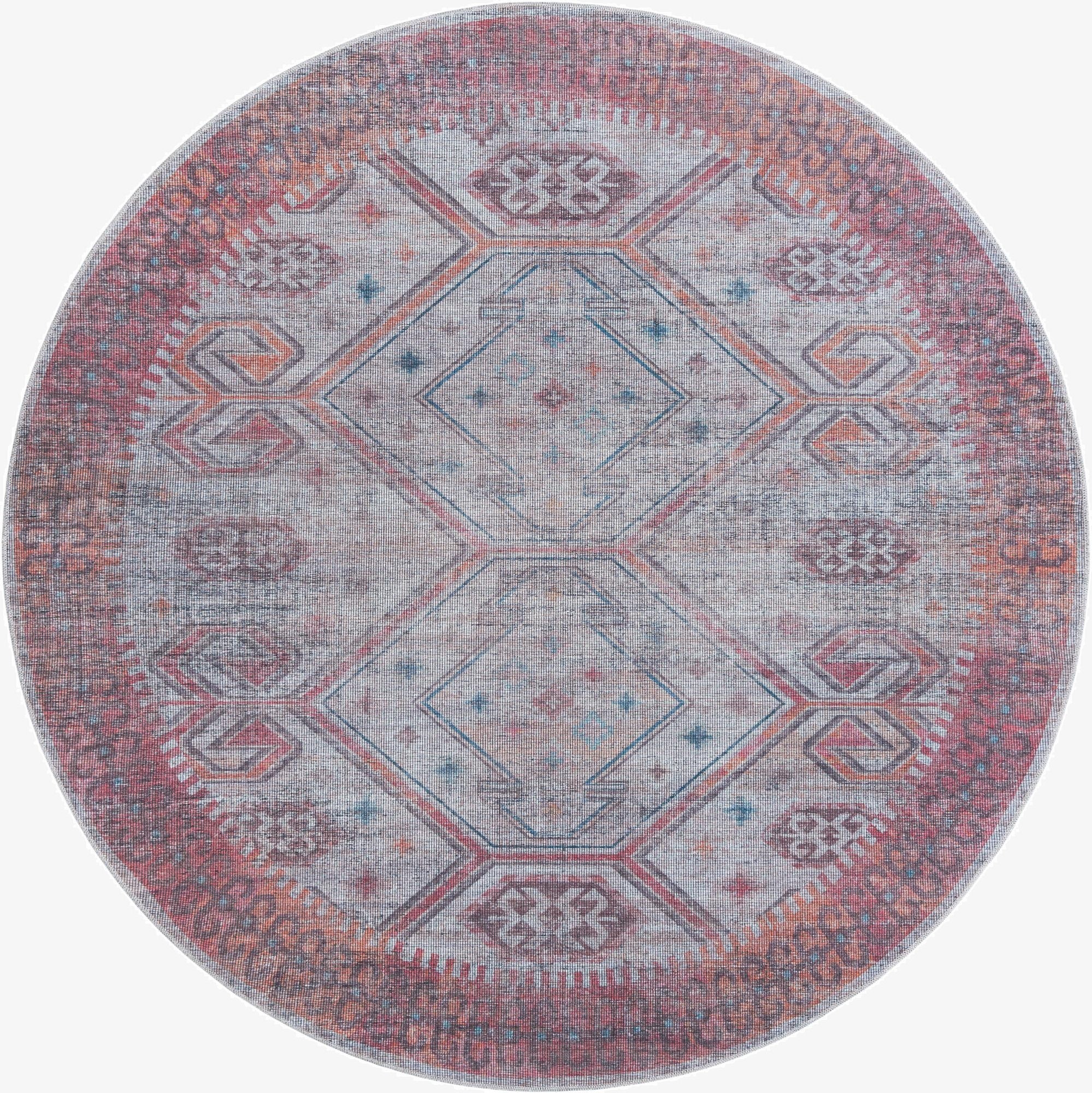 Primary image 7' 10 x 7' 10  Washable Sisu Round Rug