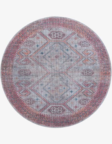 7' 10 x 7' 10 Washable Sisu Round Rug
