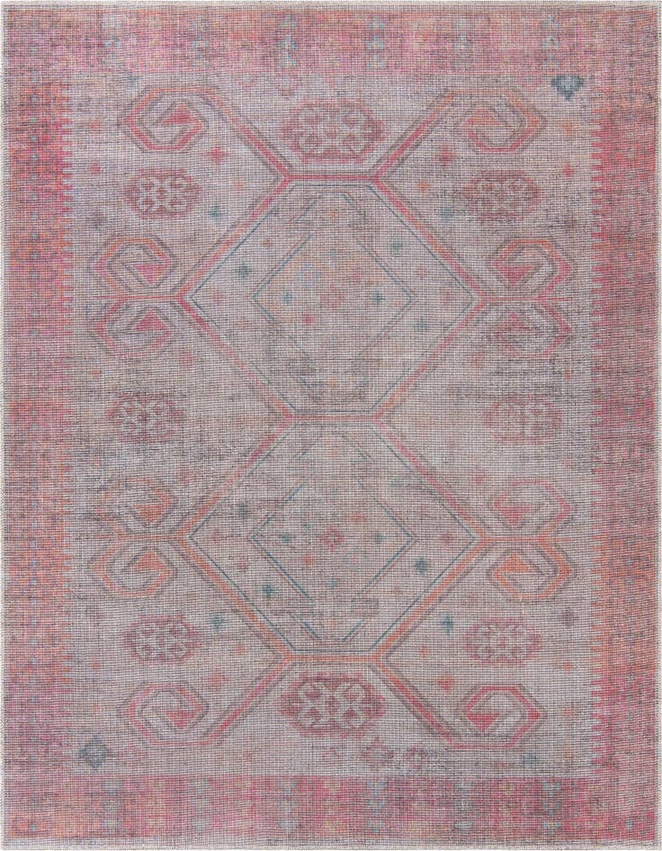 Detail image of 7' 3 x 7' 3 Washable Sisu Square Rug