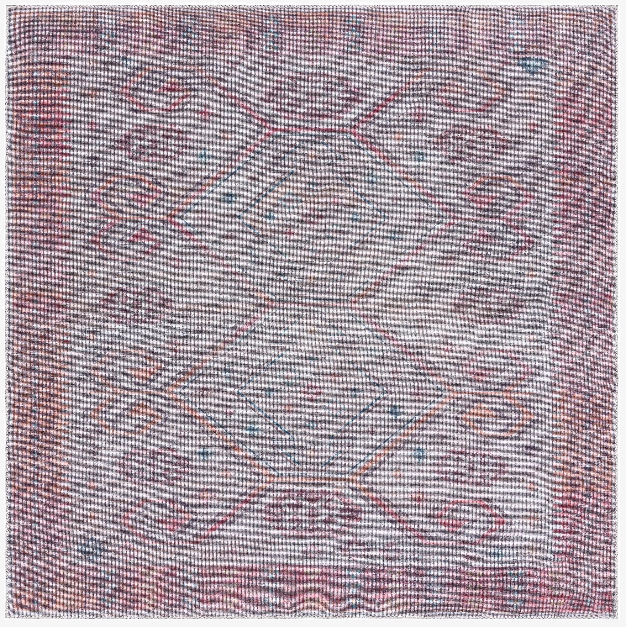 Primary image 7' 10 x 7' 10  Washable Sisu Square Rug