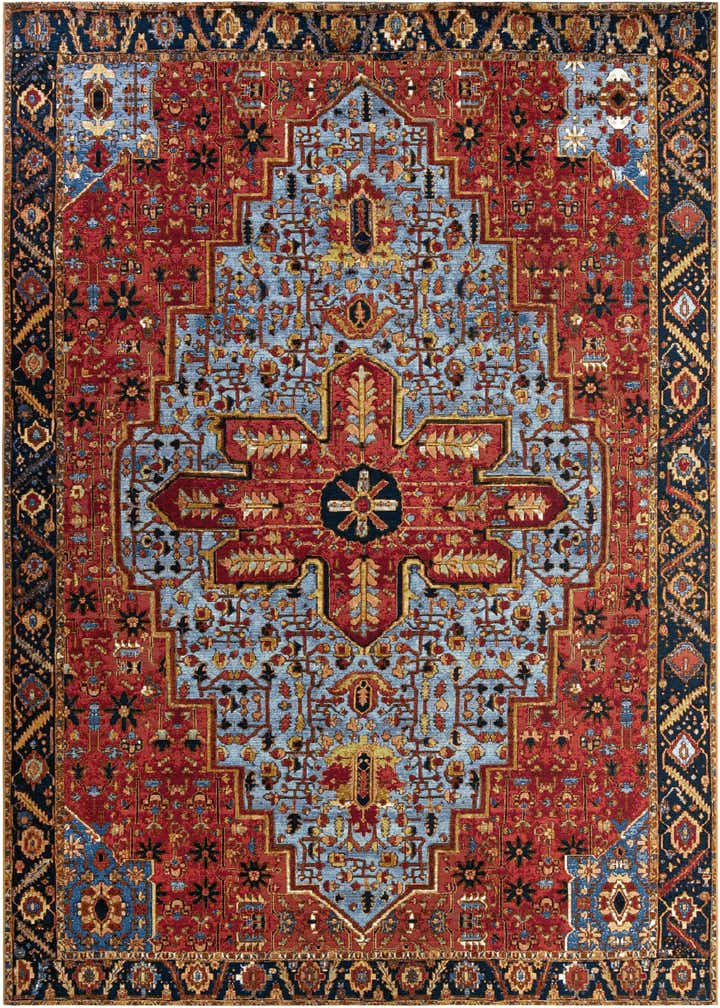 10' x 13' Easy-Clean Traditional Indoor / Outdoor Rug