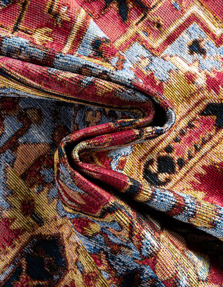 Detail image of 2' x 6'  Washable Traditional Indoor / Outdoor Runner Rug