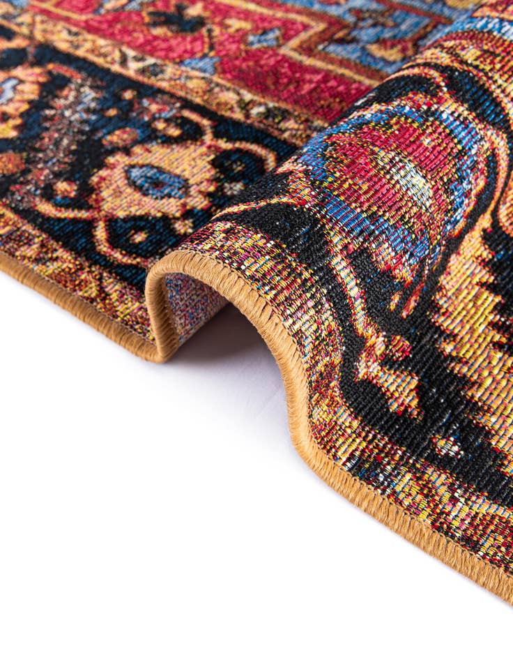 Detail image of 2' x 6'  Washable Traditional Indoor / Outdoor Runner Rug