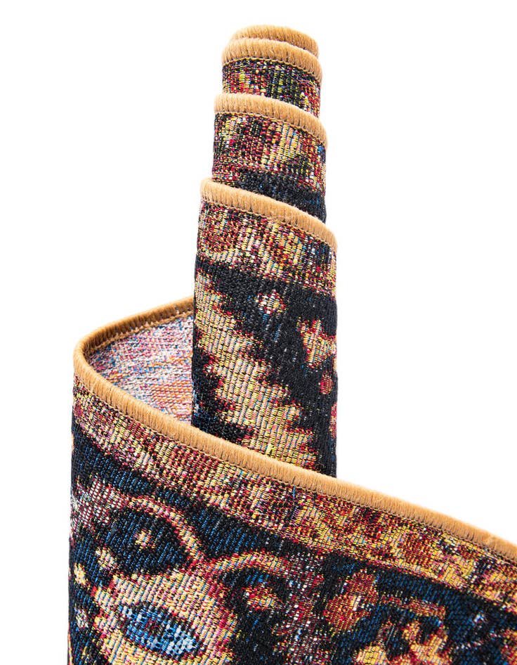 Detail image of 2' x 6'  Washable Traditional Indoor / Outdoor Runner Rug