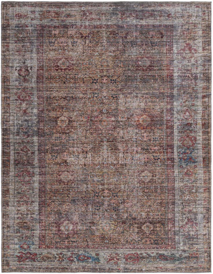 Detail image of 7' 10 x 10' Washable Nostalgia Rug