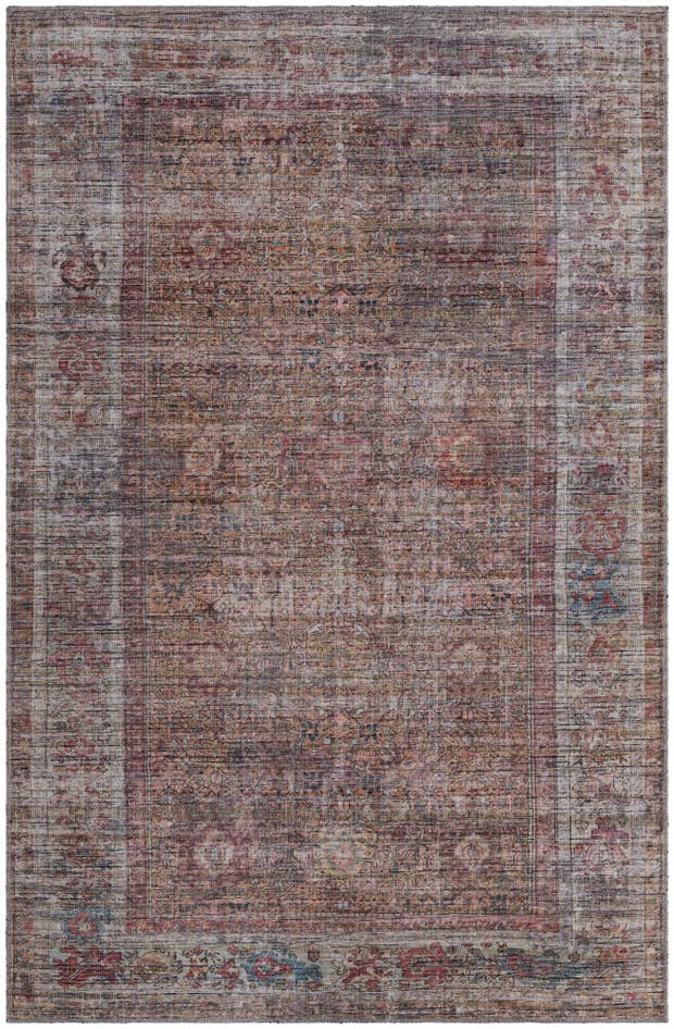 Detail image of 5' 3 x 8' Washable Nostalgia Rug