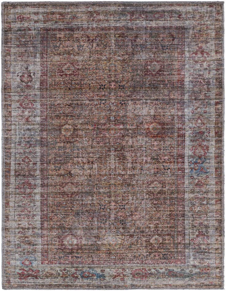 Detail image of 3' 3 x 5' 3 Washable Nostalgia Rug