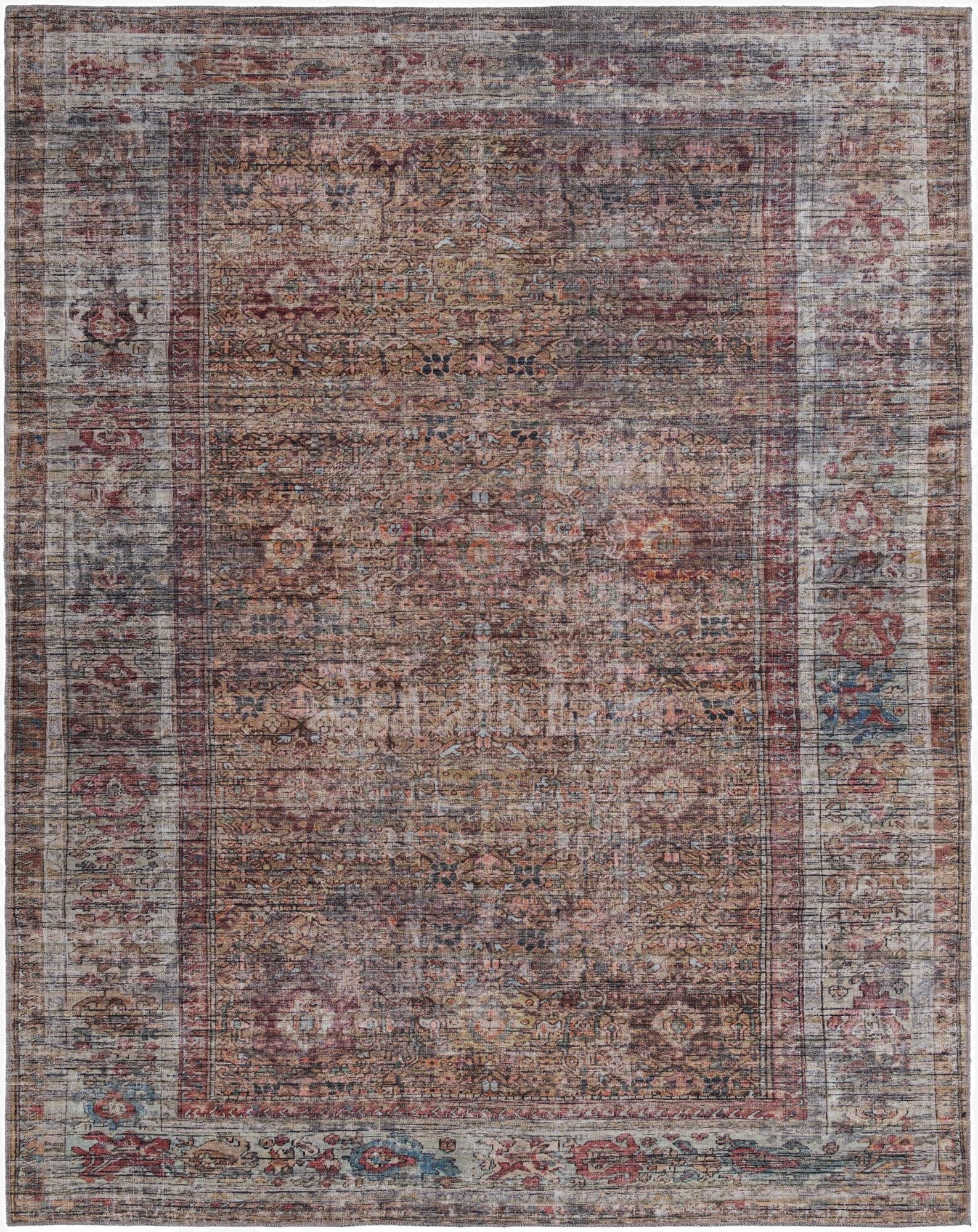 Primary image  7' 10 x 10'  Washable Nostalgia Rug