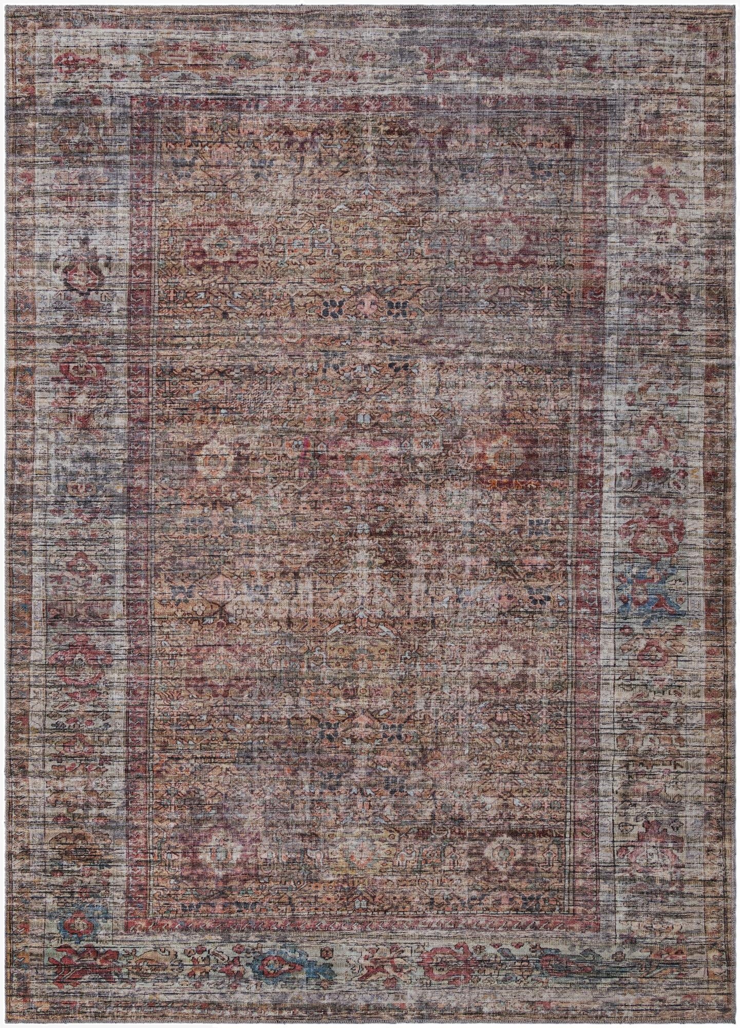 7' 3 x 10' Washable Nostalgia Rug