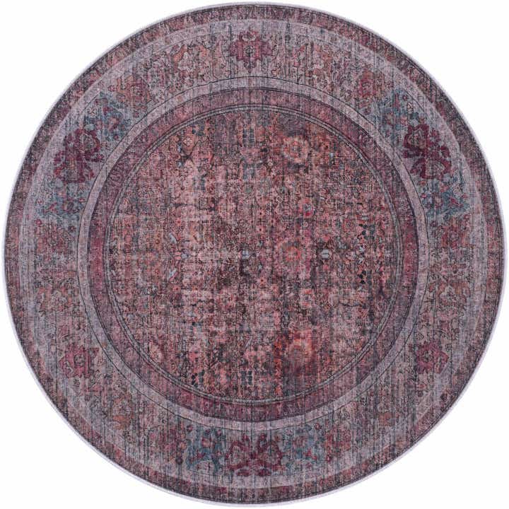 6' x 6' Nostalgia Round Rug