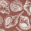 Rug Rust Red and Ivory Swatch link