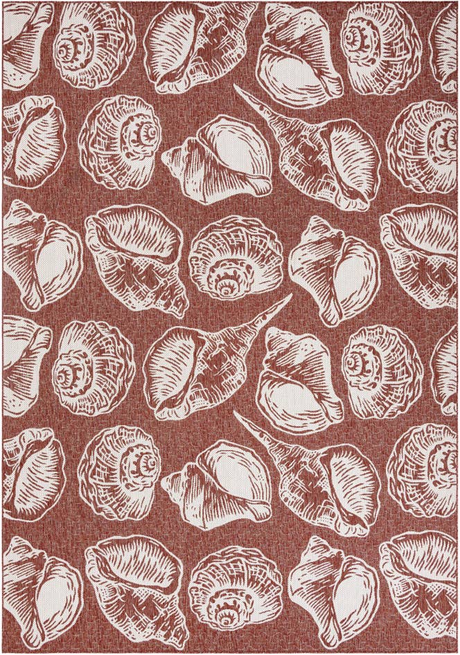 Detail image of 10' x 14' Easy-Clean Coastal Indoor / Outdoor Rug