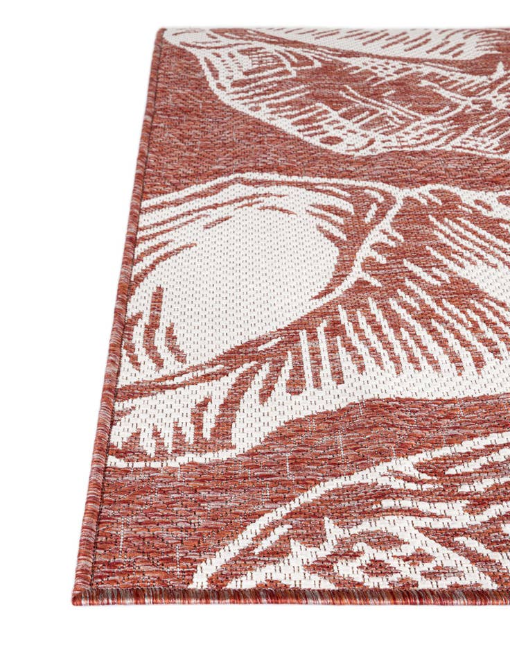 Detail image of 7' 10 x 10'  Washable Coastal Indoor / Outdoor Rug