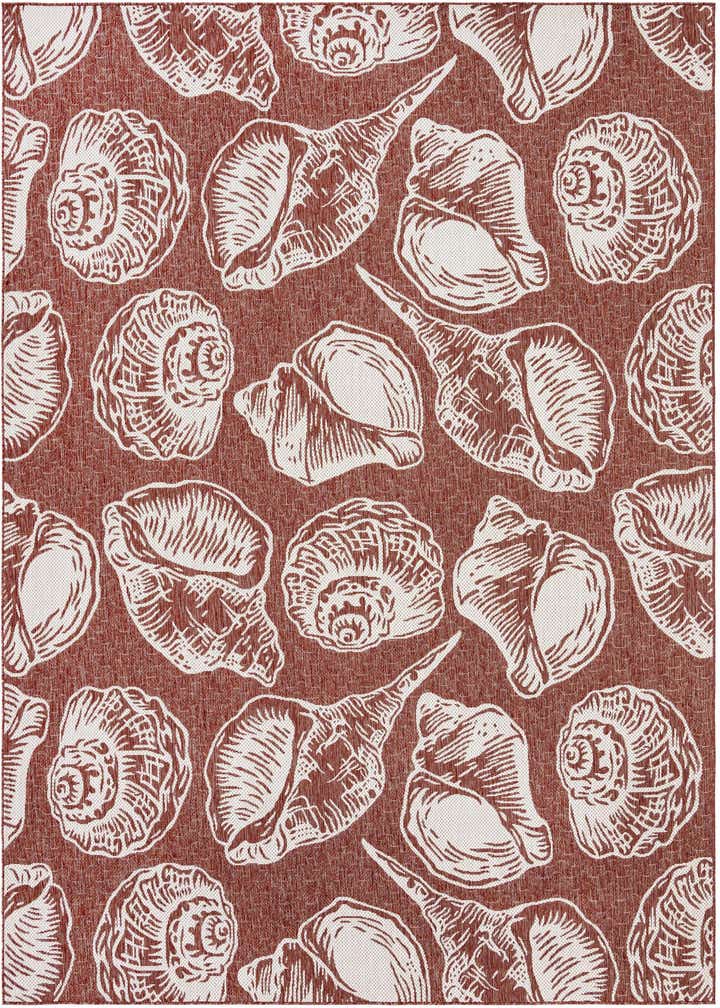 9' x 12' Easy-Clean Coastal Indoor / Outdoor Rug