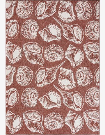 10' x 14' Easy-Clean Coastal Indoor / Outdoor Rug