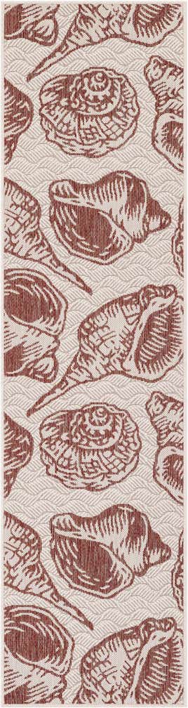 2' x 8' Easy-Clean Coastal Indoor / Outdoor Runner Rug