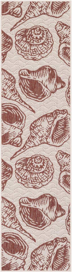 Detail image of 2' x 8' Easy-Clean Coastal Indoor / Outdoor Runner Rug
