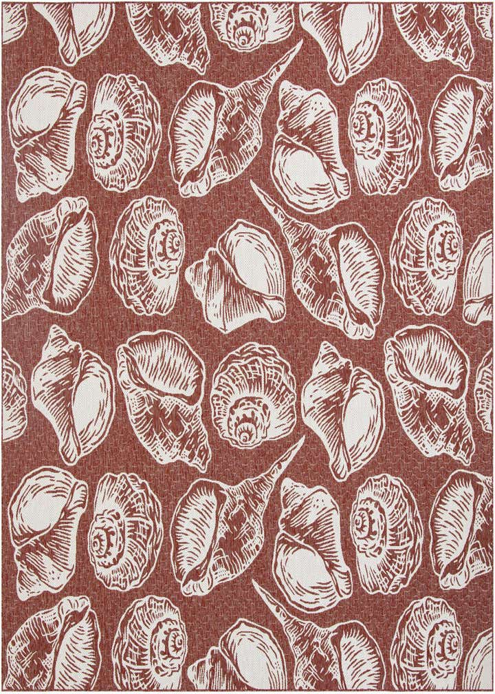 12' x 12' Easy-Clean Coastal Indoor / Outdoor Square Rug