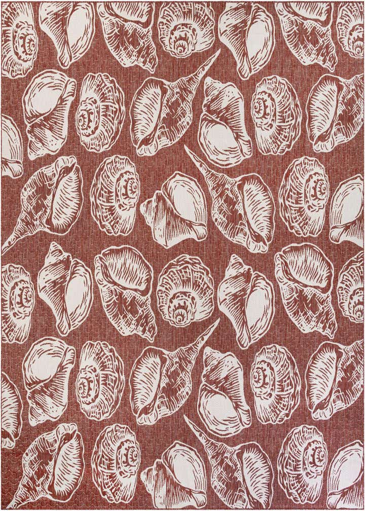 13' x 13' Easy-Clean Coastal Indoor / Outdoor Square Rug