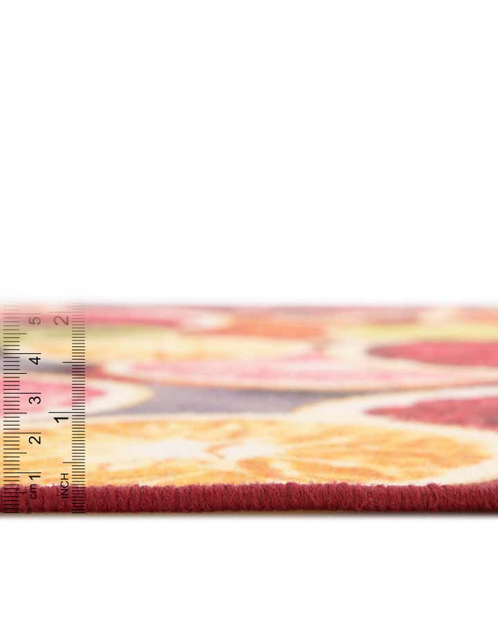2' x 3' 1 Easy-Clean Jill Zarin Caribbean Indoor / Outdoor Oval Rug