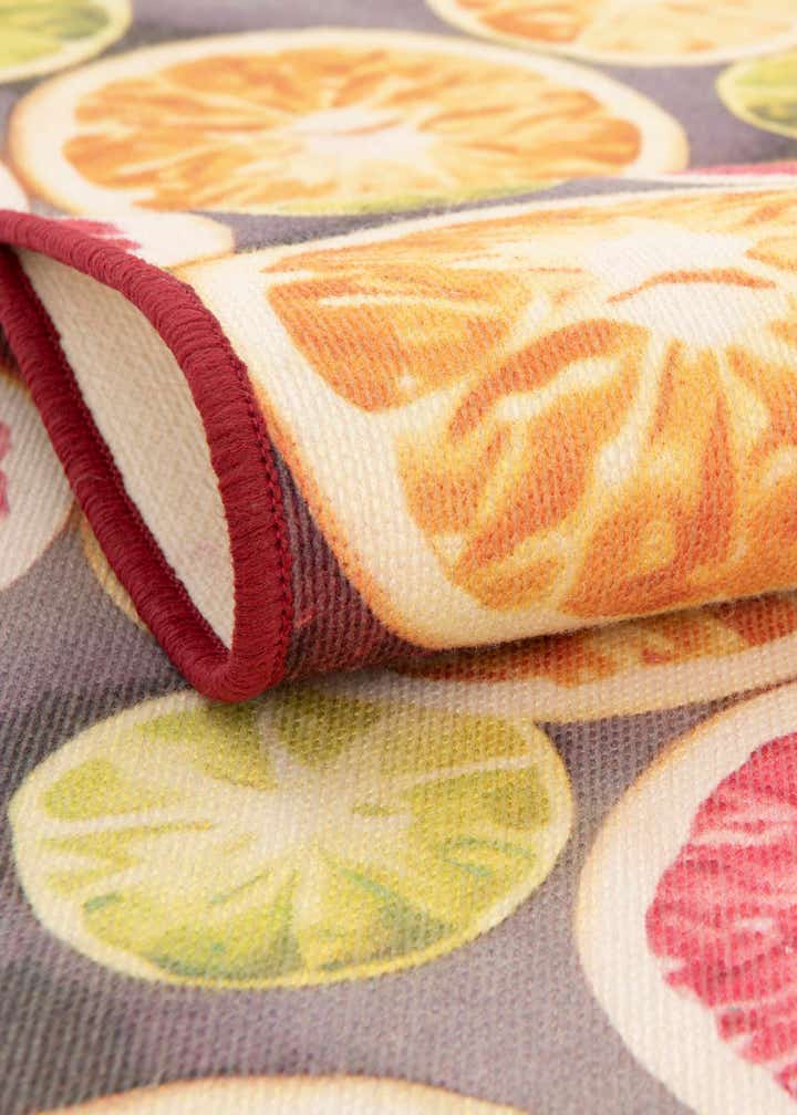 2' x 3' 1 Easy-Clean Jill Zarin Caribbean Indoor / Outdoor Oval Rug