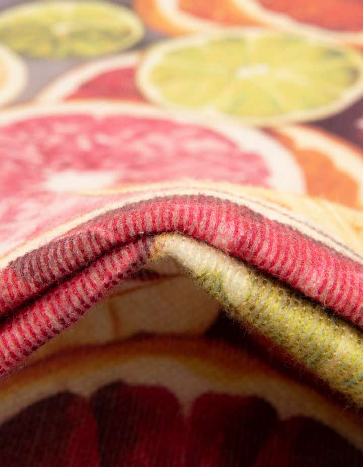 2' x 3' 1 Easy-Clean Jill Zarin Caribbean Indoor / Outdoor Oval Rug