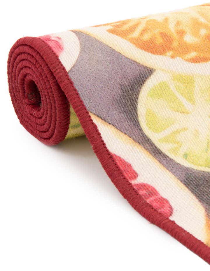 2' x 3' 1 Easy-Clean Jill Zarin Caribbean Indoor / Outdoor Oval Rug
