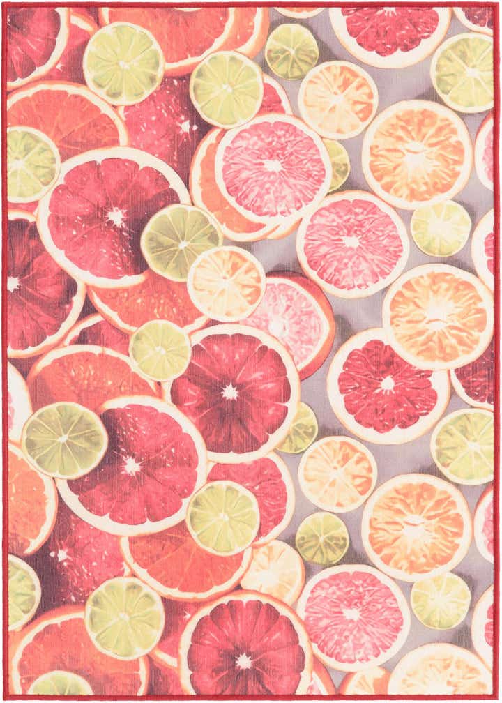4' x 6' Easy-Clean Jill Zarin Caribbean Antigua Indoor / Outdoor Rug