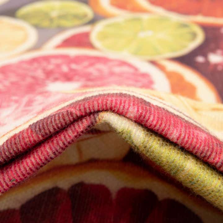 10' x 10' Easy-Clean Jill Zarin Caribbean Indoor / Outdoor Round Rug