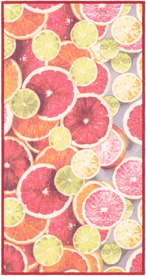 Detail image of 2' x 3' 11 Easy-Clean Jill Zarin Caribbean Indoor / Outdoor Runner Rug