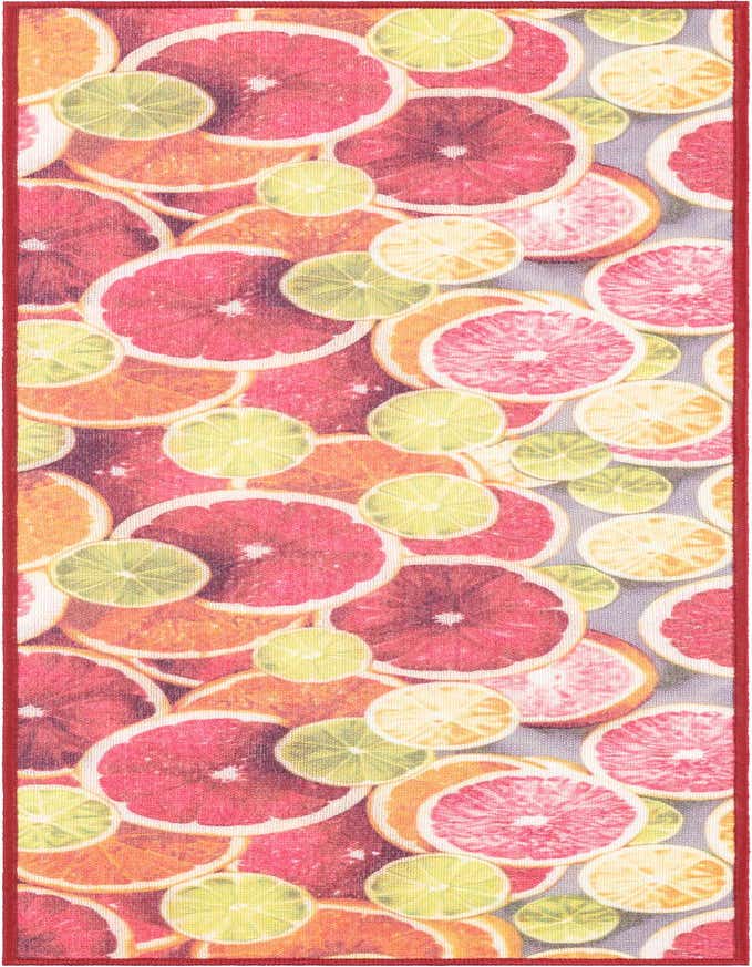 2' x 6' 1 Easy-Clean Jill Zarin Caribbean Indoor / Outdoor Runner Rug