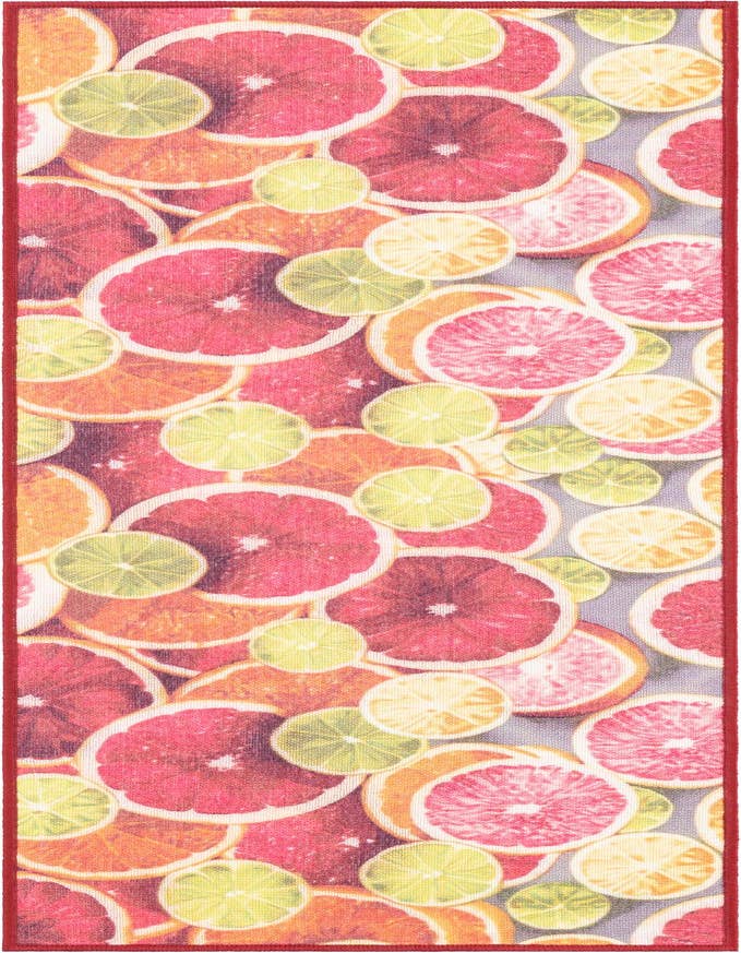 Detail image of 2' x 6' 1 Easy-Clean Jill Zarin Caribbean Indoor / Outdoor Runner Rug