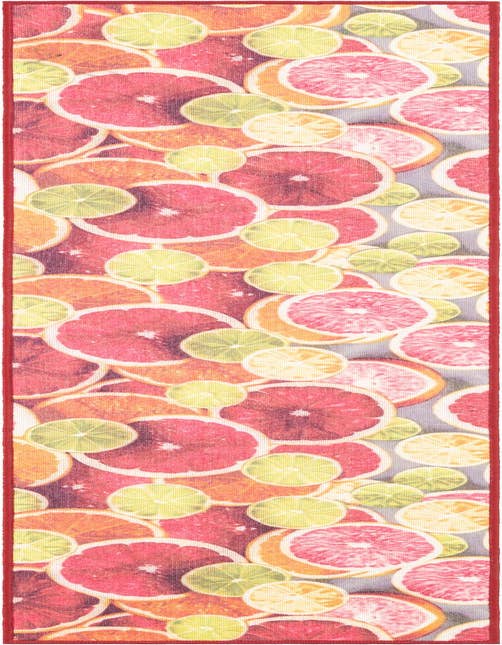 Detail image of 2' x 8' Easy-Clean Jill Zarin Caribbean Indoor / Outdoor Runner Rug