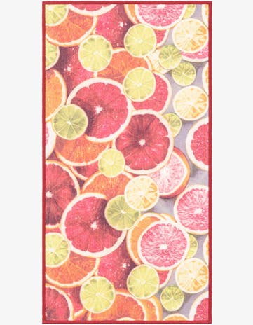 2' x 3' 11 Easy-Clean Jill Zarin Caribbean Indoor / Outdoor Runner Rug