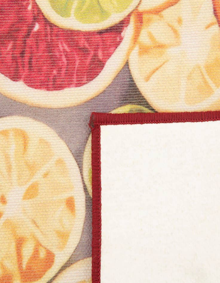 Detail image of 7' 10 x 7' 10 Easy-Clean Jill Zarin Caribbean Indoor / Outdoor Square Rug