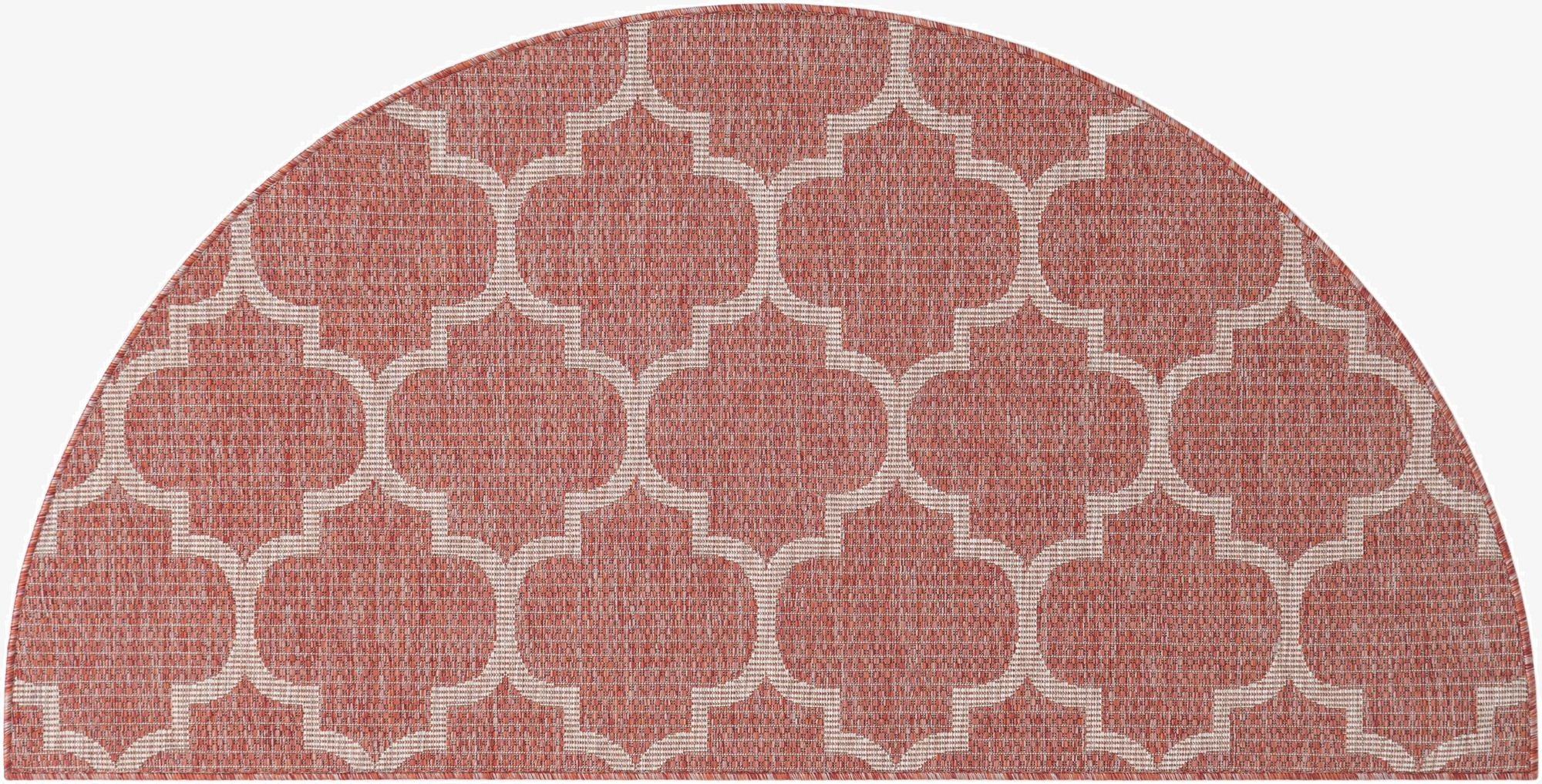 95cm x 185cm  Washable Lattice Indoor / Outdoor Hearth Rug