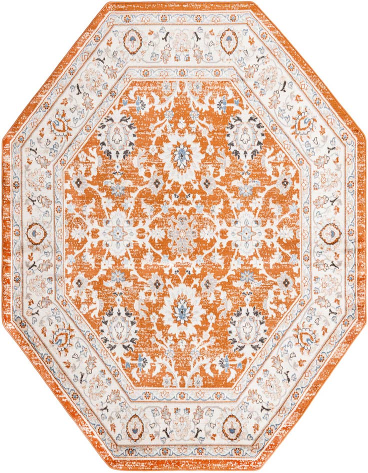 Detail image of 7' 10 x 7' 10 Charlotte Octagon Rug