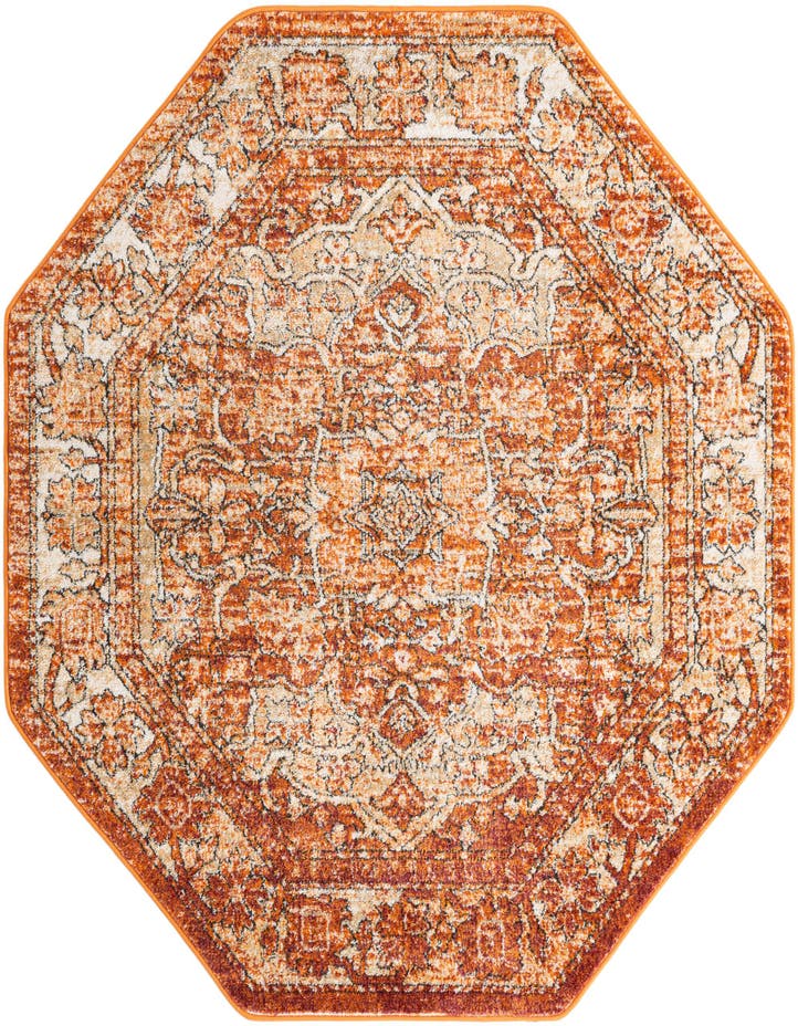  5' x 5' Isabella Octagon Rug