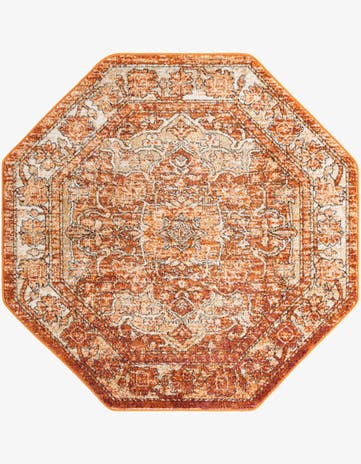 5' x 5' Isabella Octagon Rug