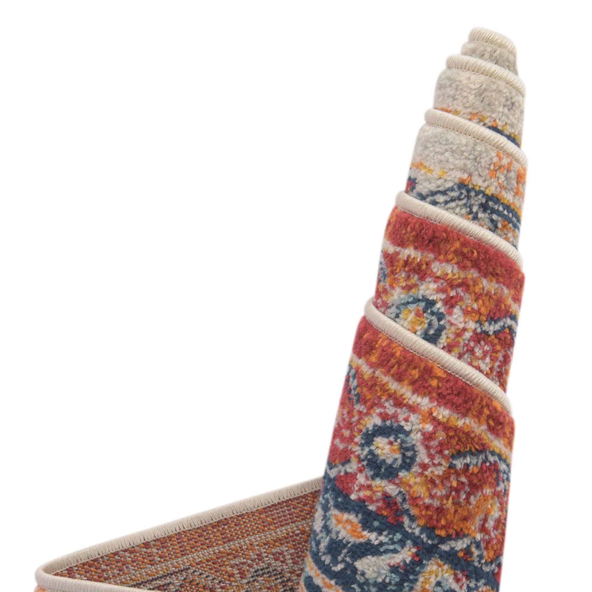 7' 10 x 7' 10 Madeline Vintage Octagon Rug