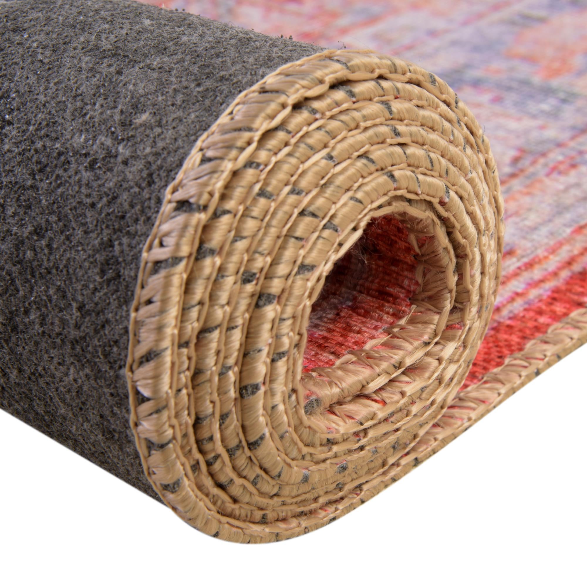 7' 6 x 7' 6 Washable Timeless Octagon Rug