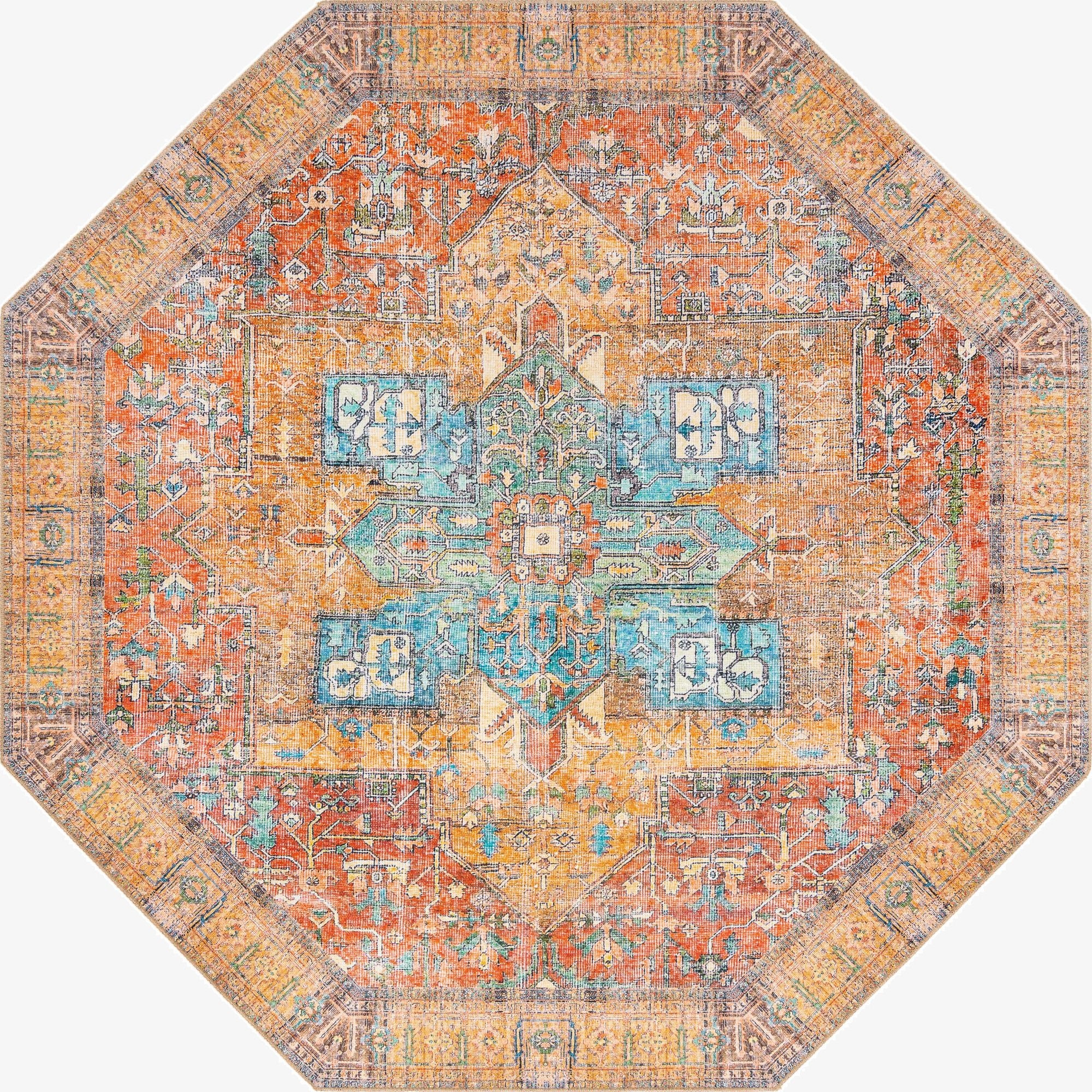 7' 6 x 7' 6 Timeless Octagon Rug