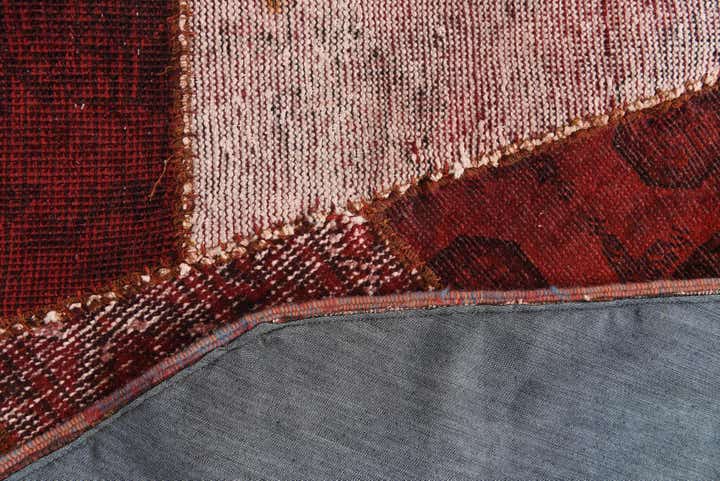 6' 10 x 6' 10 Hand Woven Ultra Vintage Wool Octagon Rug