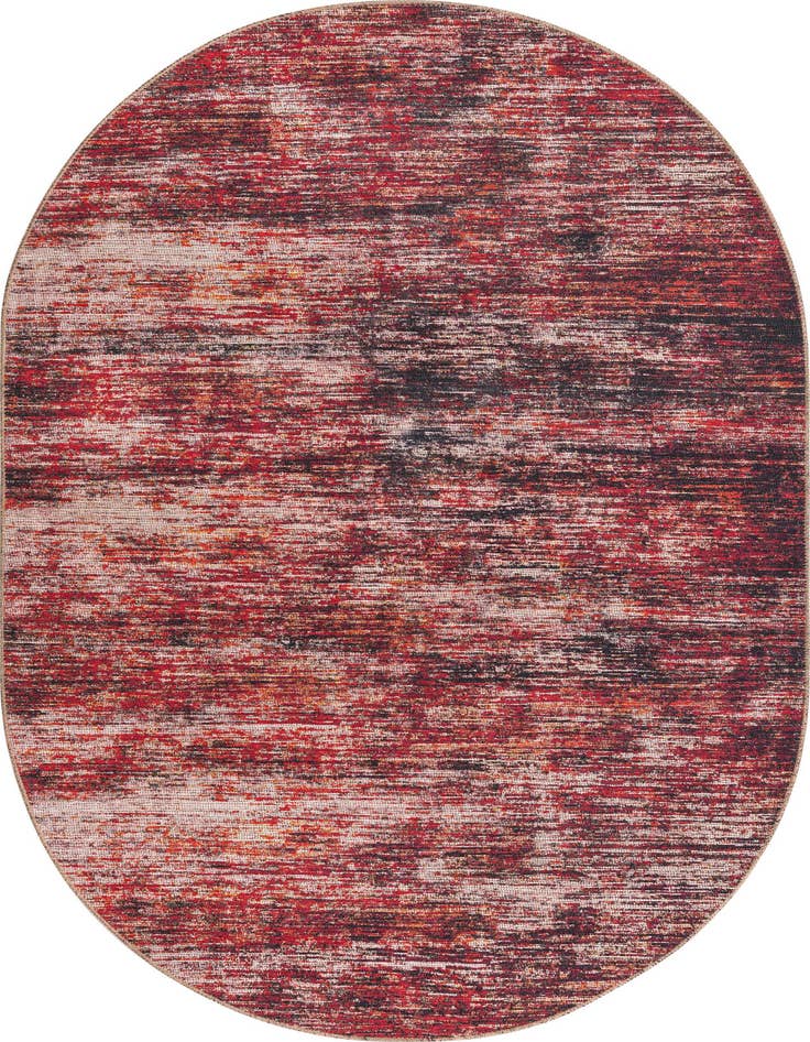 Detail image of 5' x 8' Asha Oval Rug