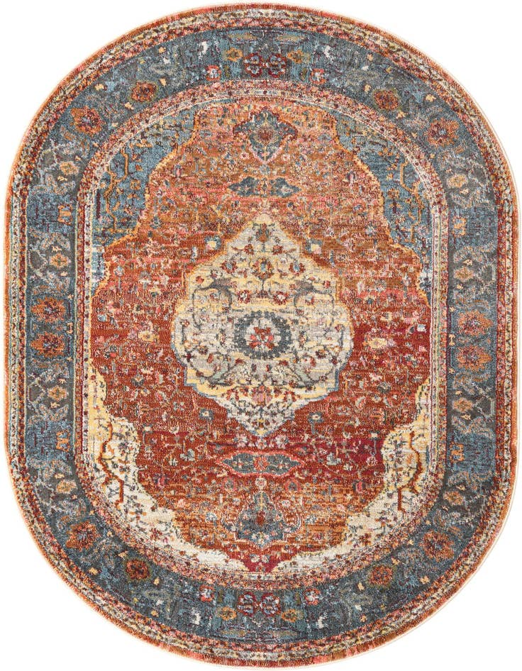 Detail image of 4' x 6' Havana Oval Rug