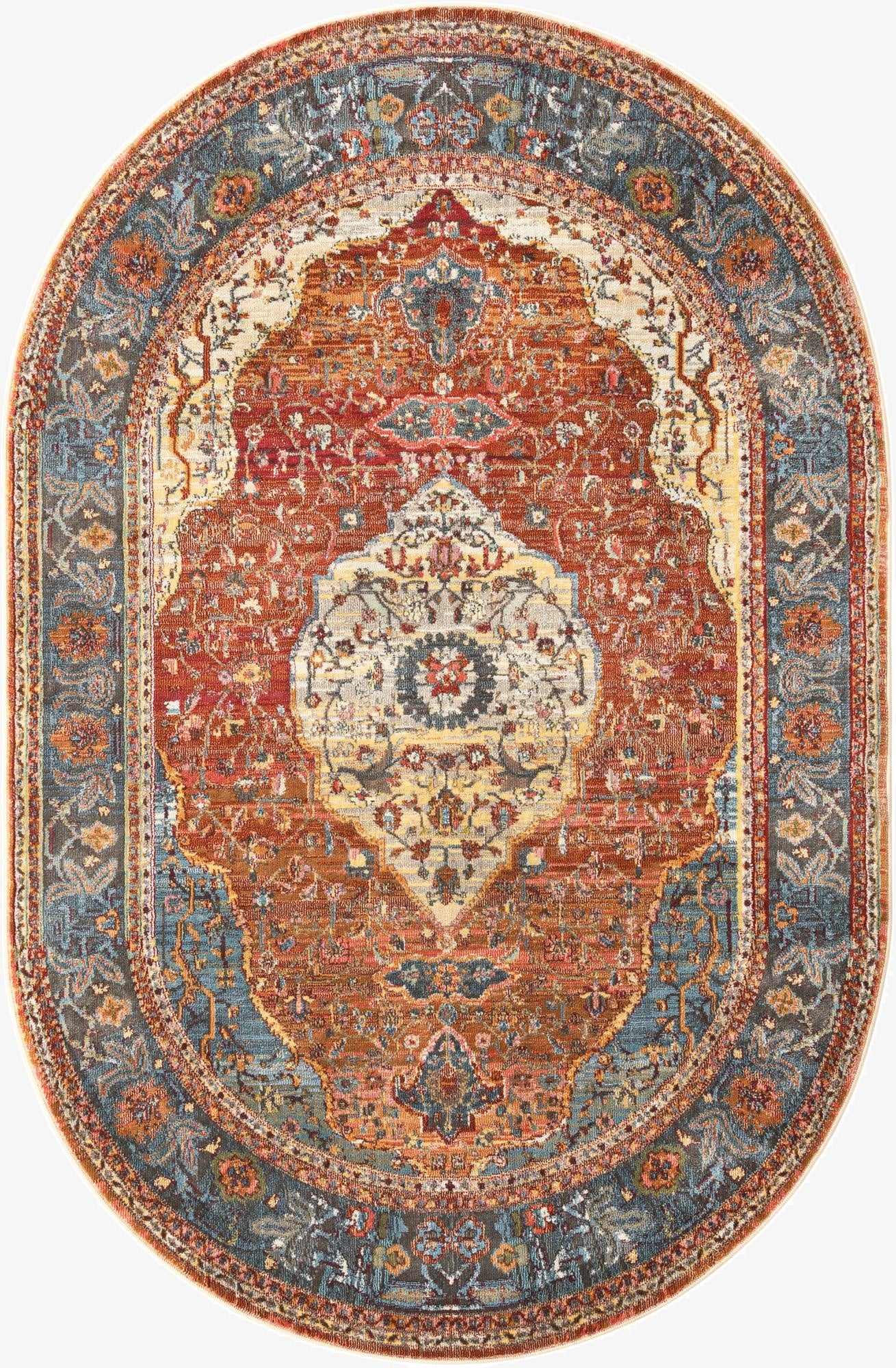 Primary image 5' 5 x 8' Havana Oval Rug