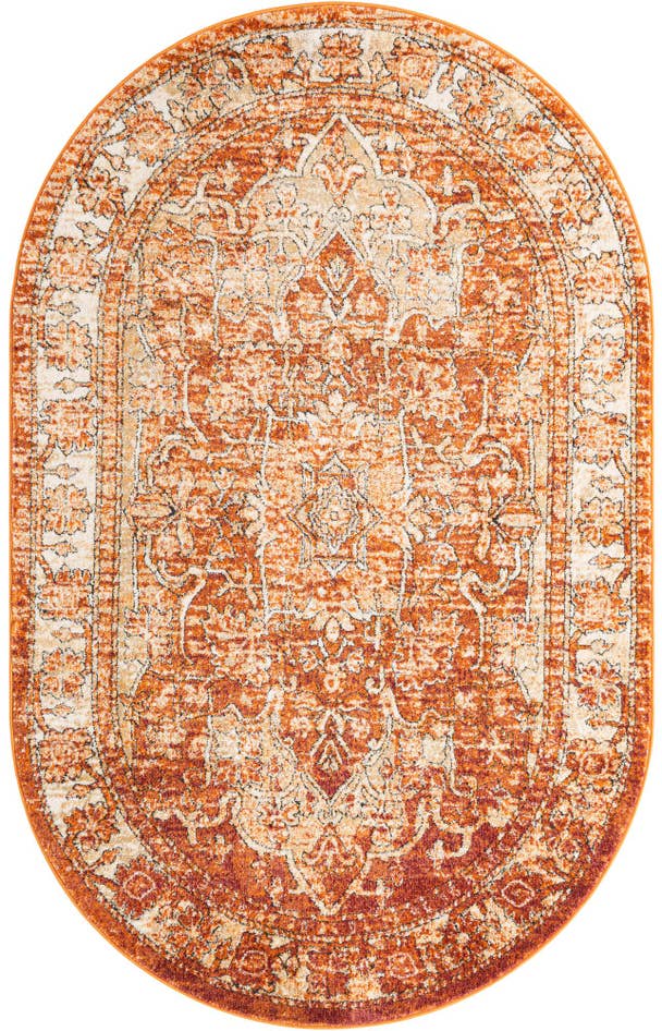 Detail image of 5' x 8' Isabella Oval Rug