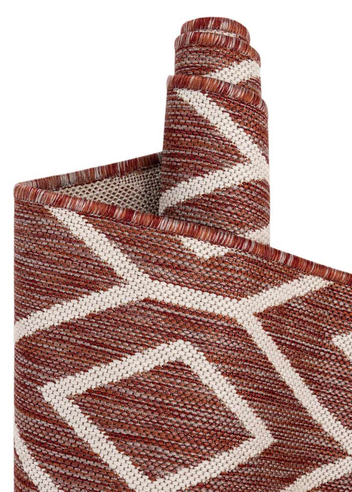 5' 3 x 8' Easy-Clean Jill Zarin Turks and Caicos Indoor / Outdoor Oval Rug